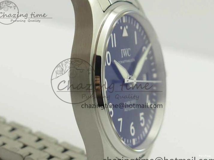 MIROTIME 0501 TimelessDesign Mark XVIII IW327016 Le Petit Prince MKS 1:1 Best Edition Blue Dial On SS Bracelet MIYOTA 9015 V 7206